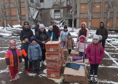 Weihnachtspäckchen für Kinder in der Ukraine